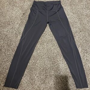 Sports Wear Charcoal Leggings